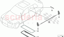 Fibre optic conductor vehicle interior