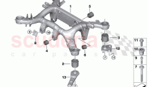 Rear axle carrier