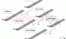 Retrofit iIluminated carbon treadplates