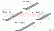 Retrofit kit illuminated treadplate
