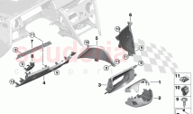 Instrument panel bottom section