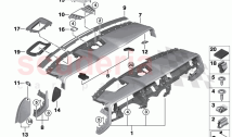 Instrument panel upper part