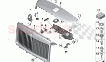 Radiator grill radiator figure