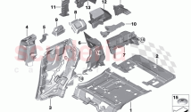 Sound insulating rear
