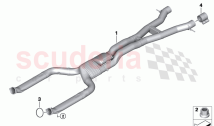 Repl of petrol part filter w fr pipe
