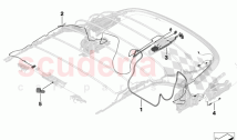 Convertible top electr system harness