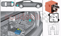 Relay for convertible top I01075