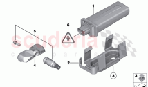 Tire pressure control RDC ctrl unit