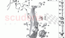 Carrier wheel bearing front