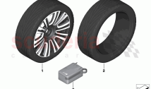 Complete winter wheel Style 822