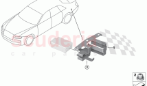 Holder light module Spirit of Ecstasy