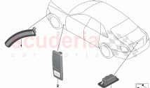 Side repeater lights outer