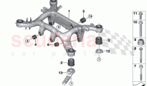 Rear axle carrier