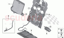 Seat front lumbar massage function