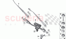 Single wiper parts