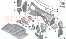 Sound insulating front
