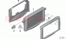 Rear compartment monitor