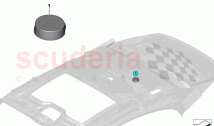 Single parts loudspeaker