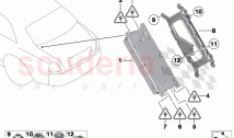 Single parts SA 633 trunk