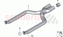 Front silencer