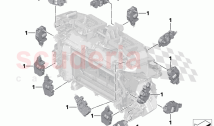 Actuator for automatic air condition
