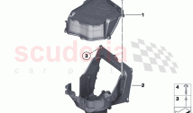 Single parts blower housing