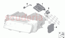 Headlight electronic components bulbs