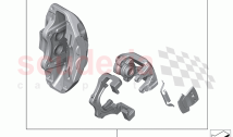 Retrofit Painted Brake Calipers