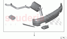 Retrofit visible exhaust