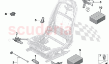 Seat front electrical system drives