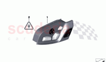 Switch seat adjustment rear cabin