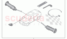 Simultaneous locking key