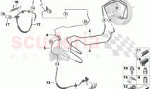 Brake pipe front