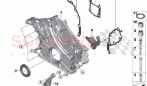 Lower timing case