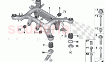 Rear axle carrier