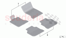 Full set all weather floor mats
