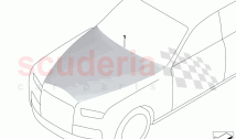 Retrofit Silver Satin Bonnet