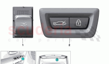 Switch rear lid Centerlock