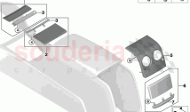 Decor trims centre console