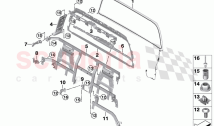 Partition wall bottons section
