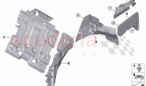 Sound insulating rear