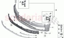 Trim panel front