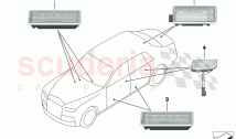 Various interior lights