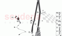 Safety belt front