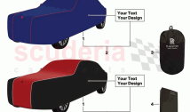 Car cover interior tailored