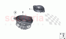 Single parts Top HiFi instrument panel