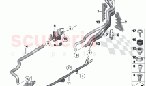 Water hoses pump valve N74