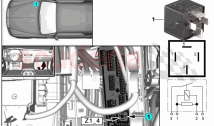 Relay terminal 30B Z1 4
