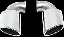 Rear Silencer Replacement Tailpipe Set