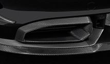 BRABUS CARBON FRONT FASCIA INSERTS (Inner)
